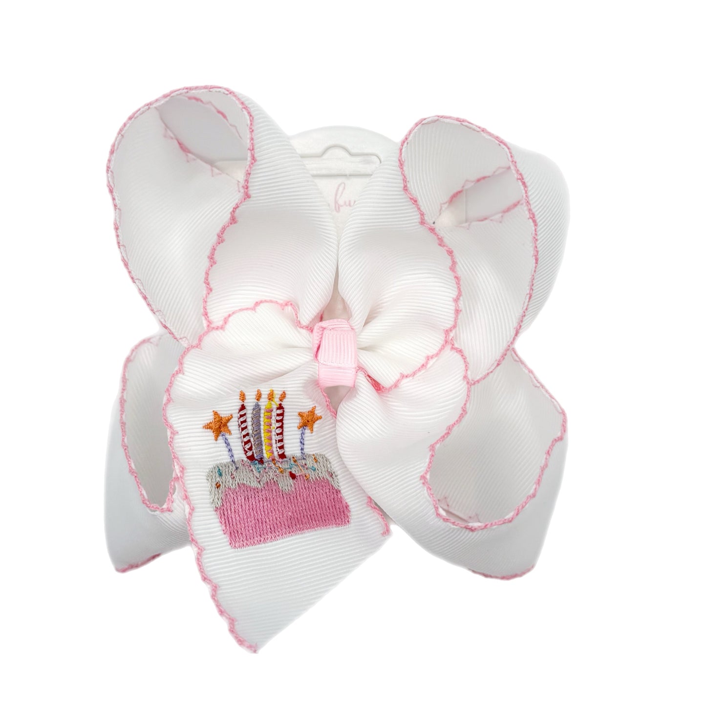 Birthday Cake Hair Bow
