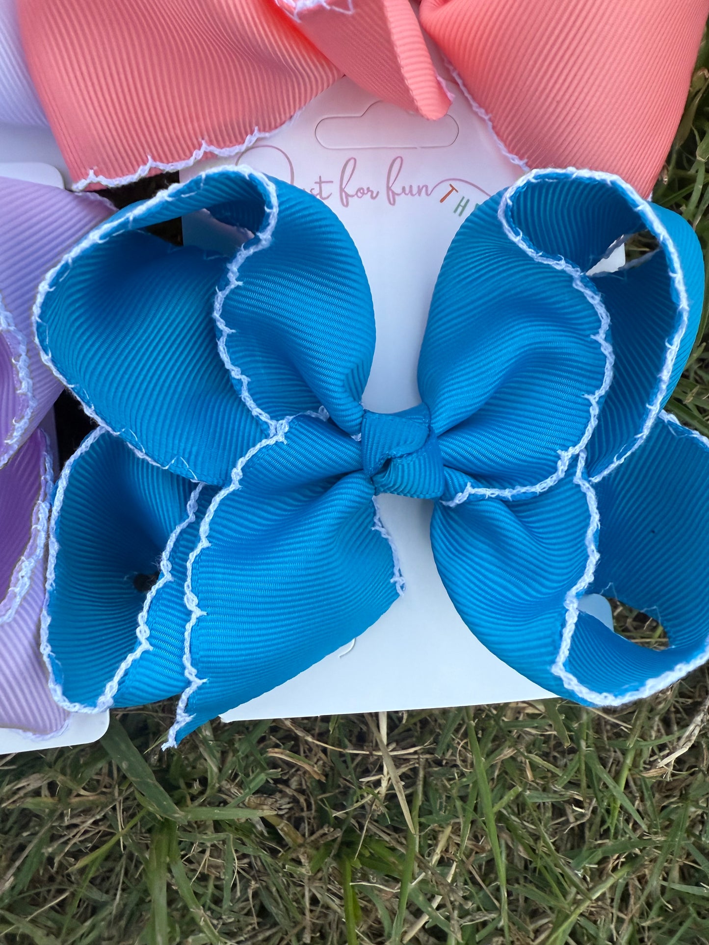 Teeny-Tiny Fun Solid Hair Bows (3in)