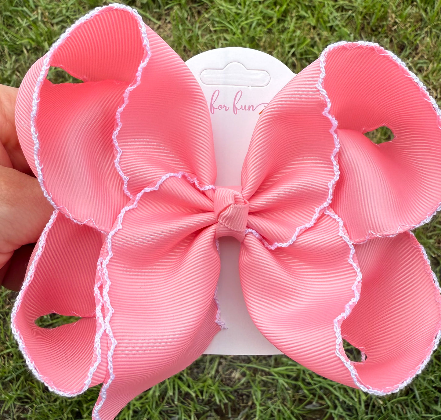 Fun Size Solid Hair Bows (5in)