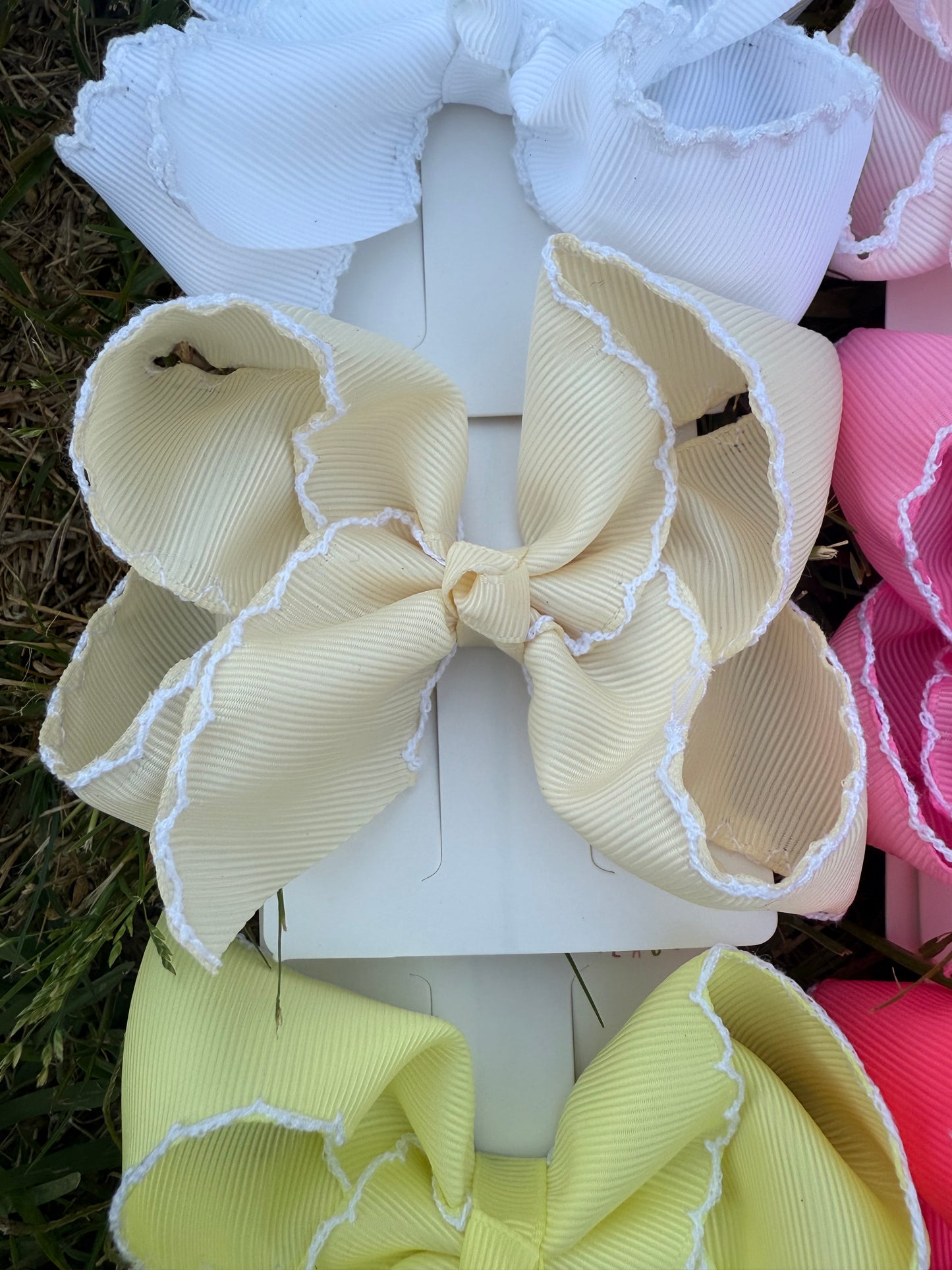 Teeny-Tiny Fun Solid Hair Bows (3in)