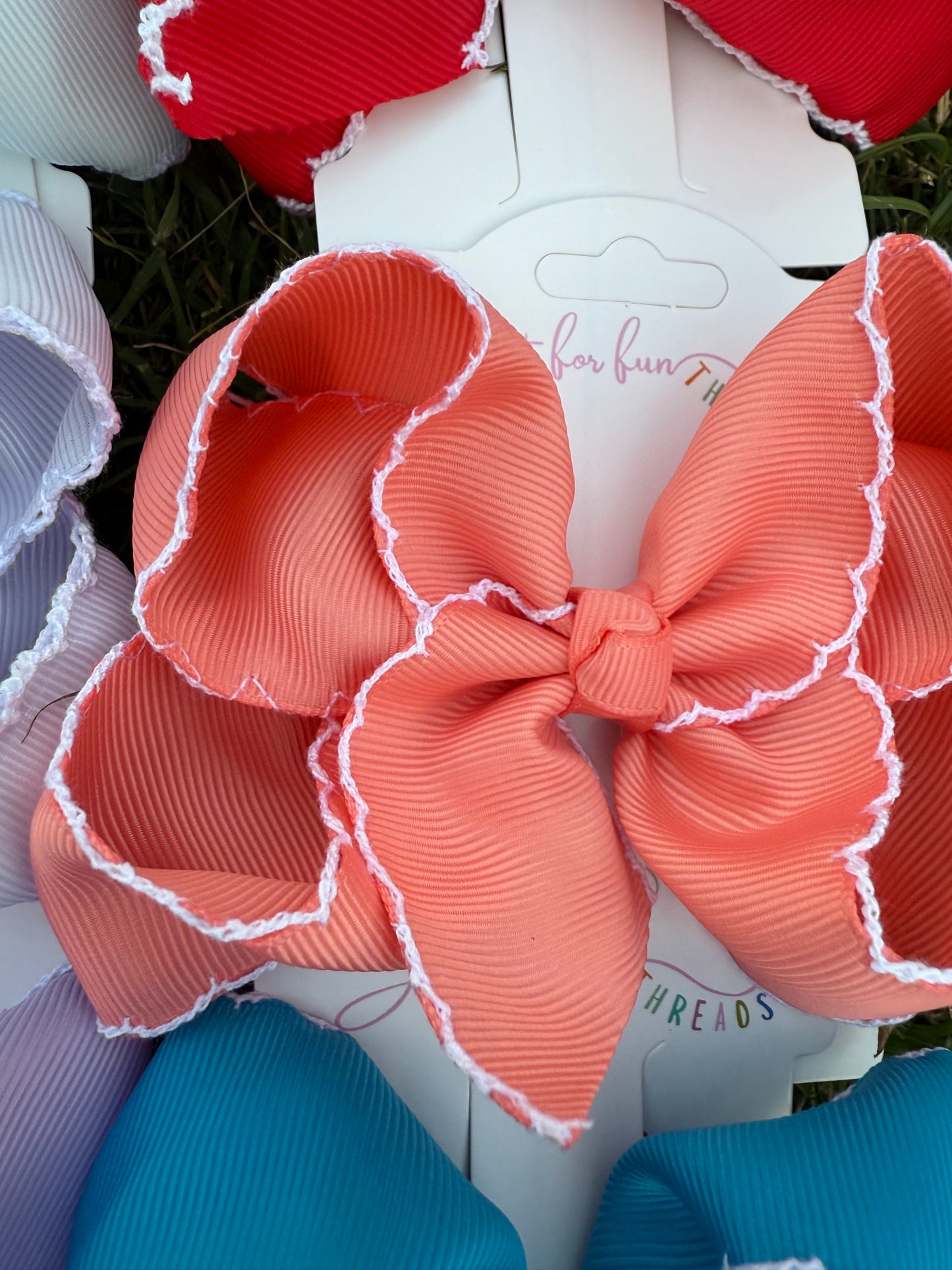 Teeny-Tiny Fun Solid Hair Bows (3in)