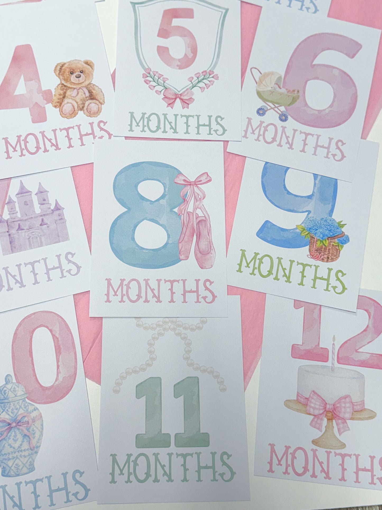 Tiny Timeless Milestone Cards