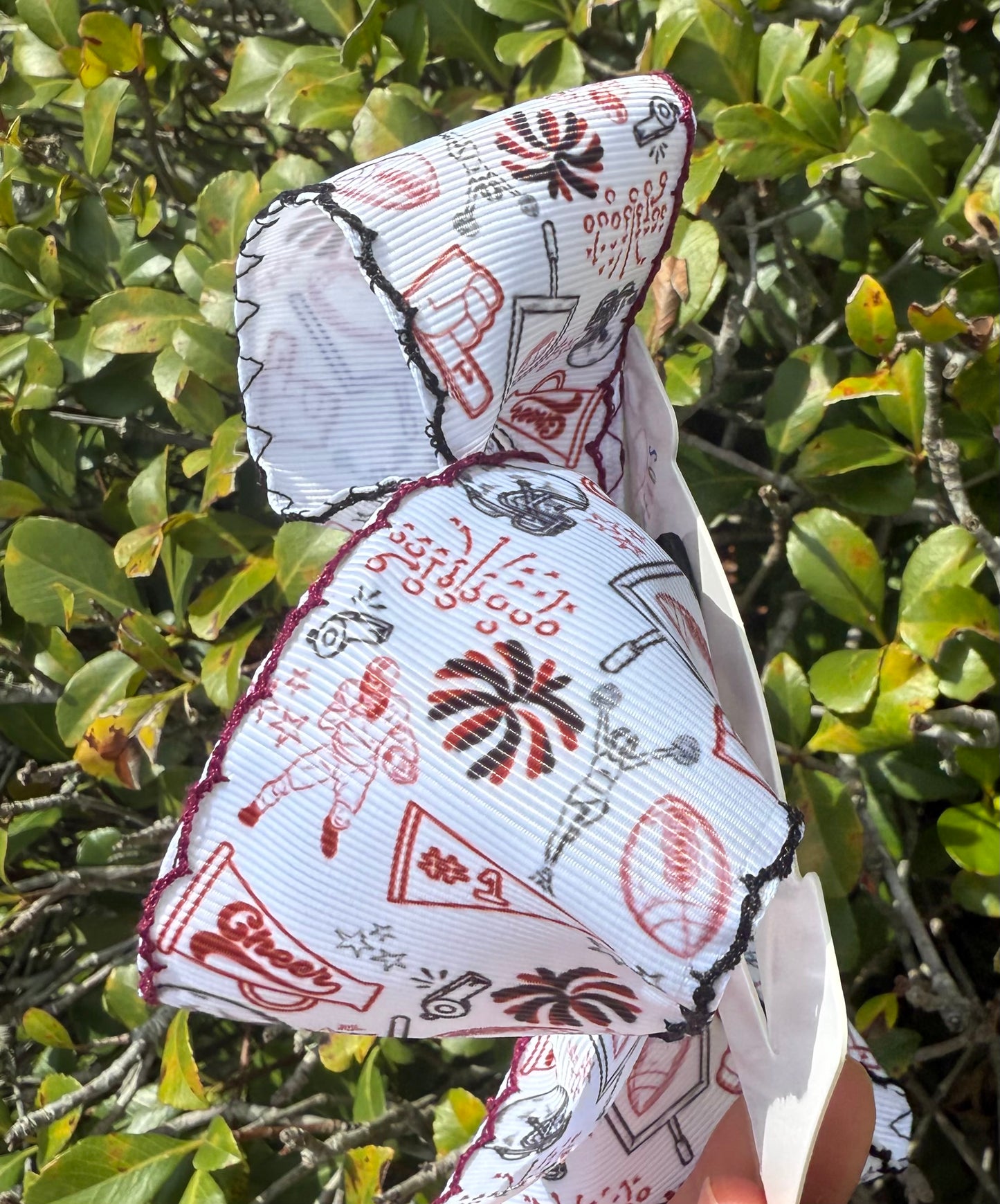 Stadium Style Moonstitch Hair Bows