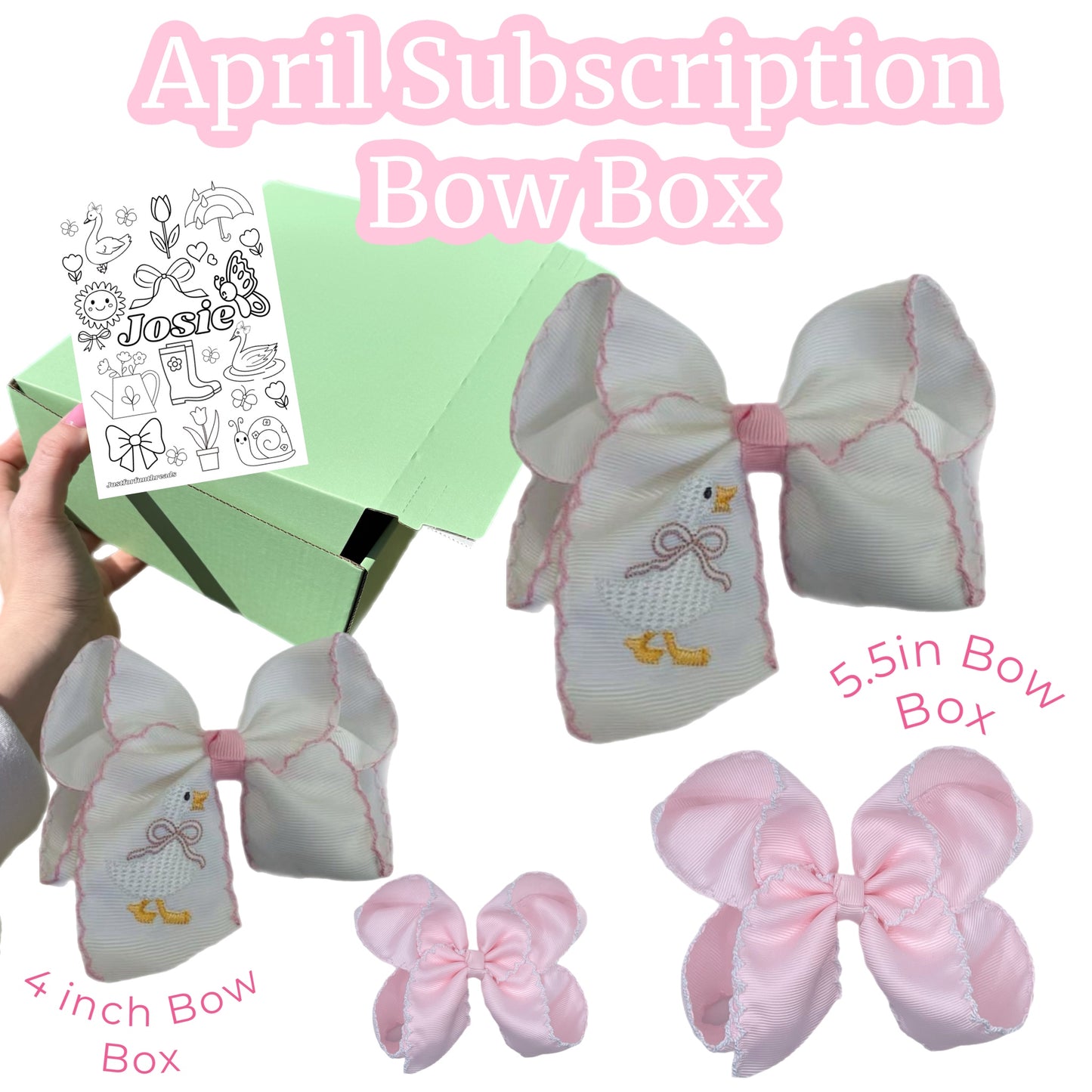 Monthly Bow Box