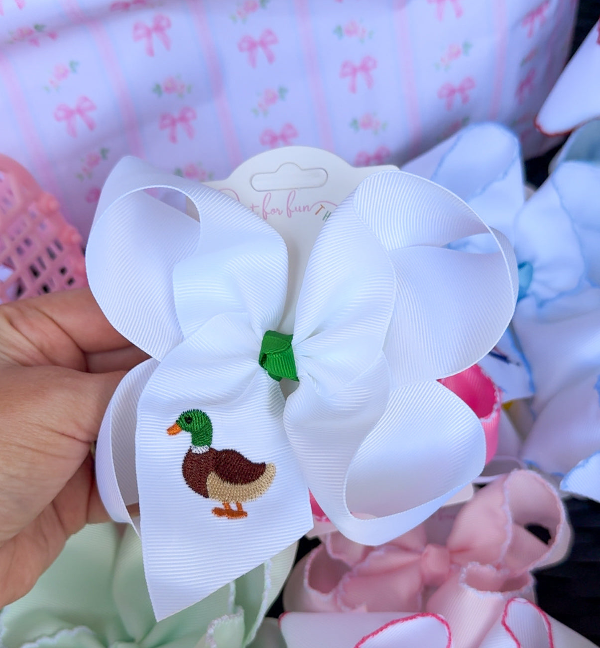 Mallard Duck Hair Bow