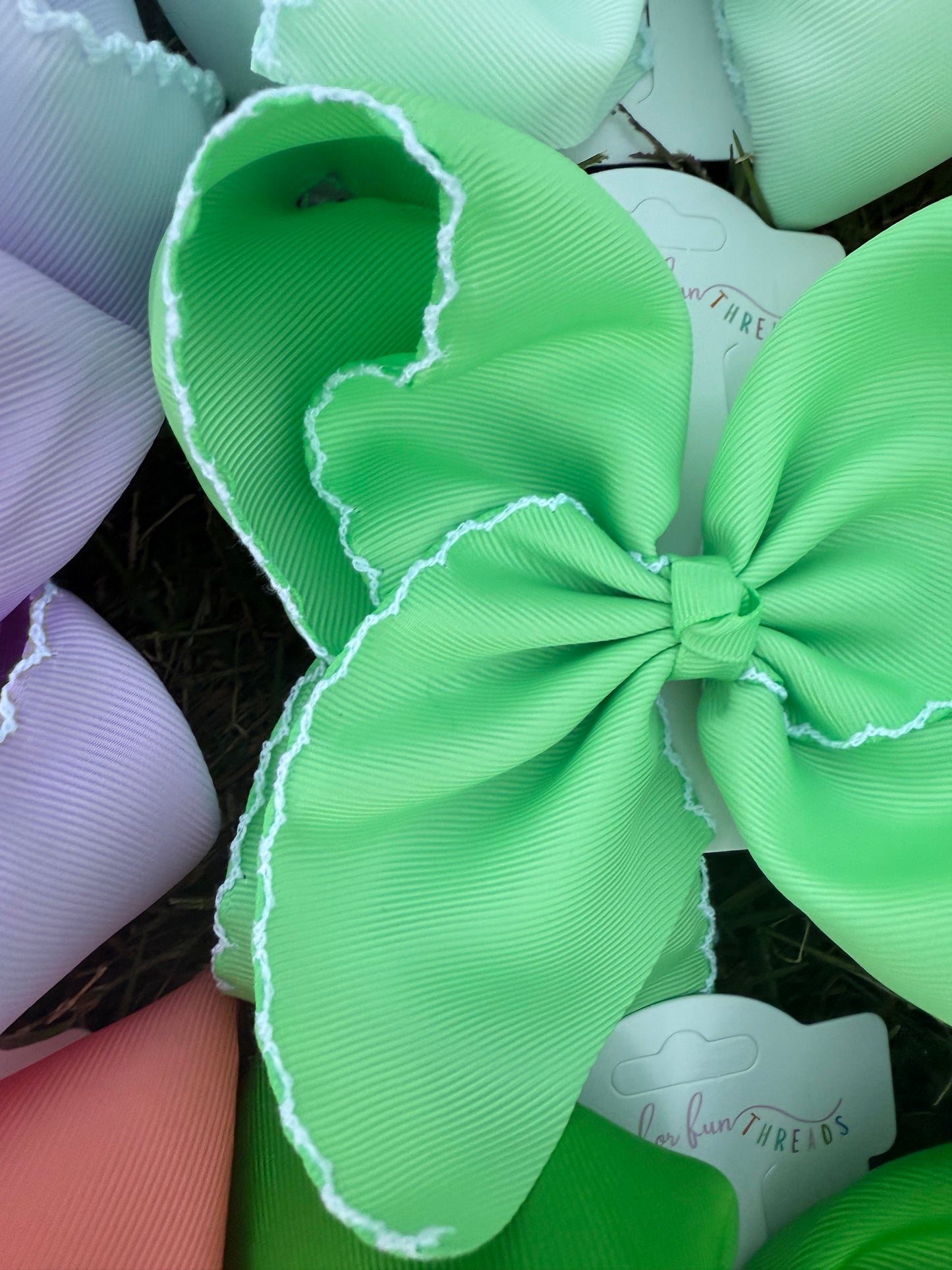 Fun Size Solid Hair Bows (5in)