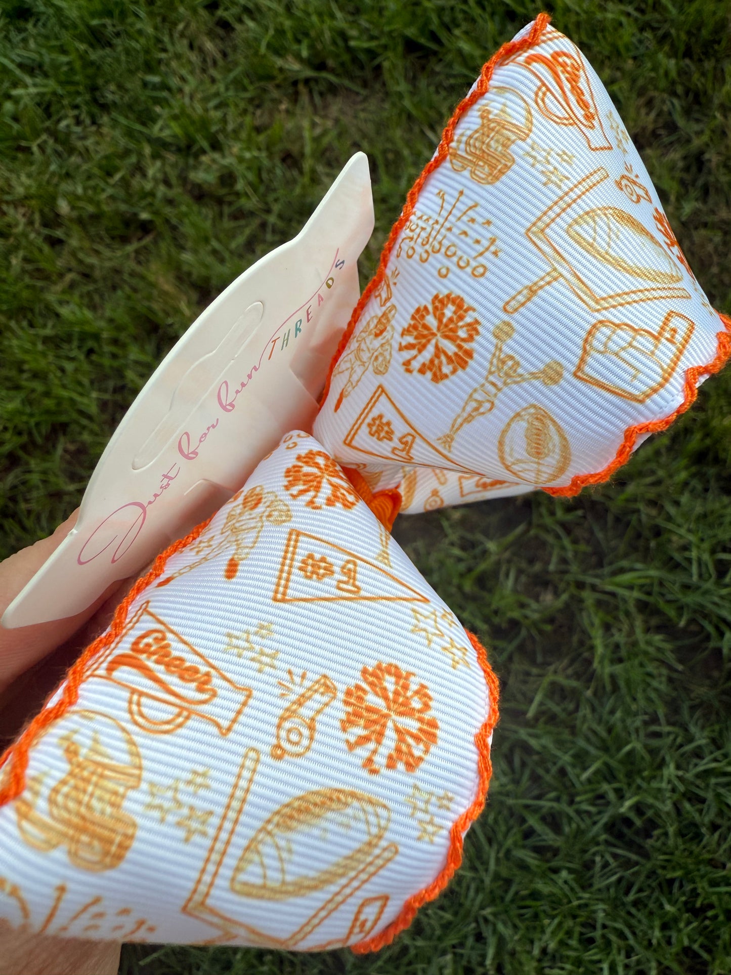 Stadium Style Moonstitch Hair Bows