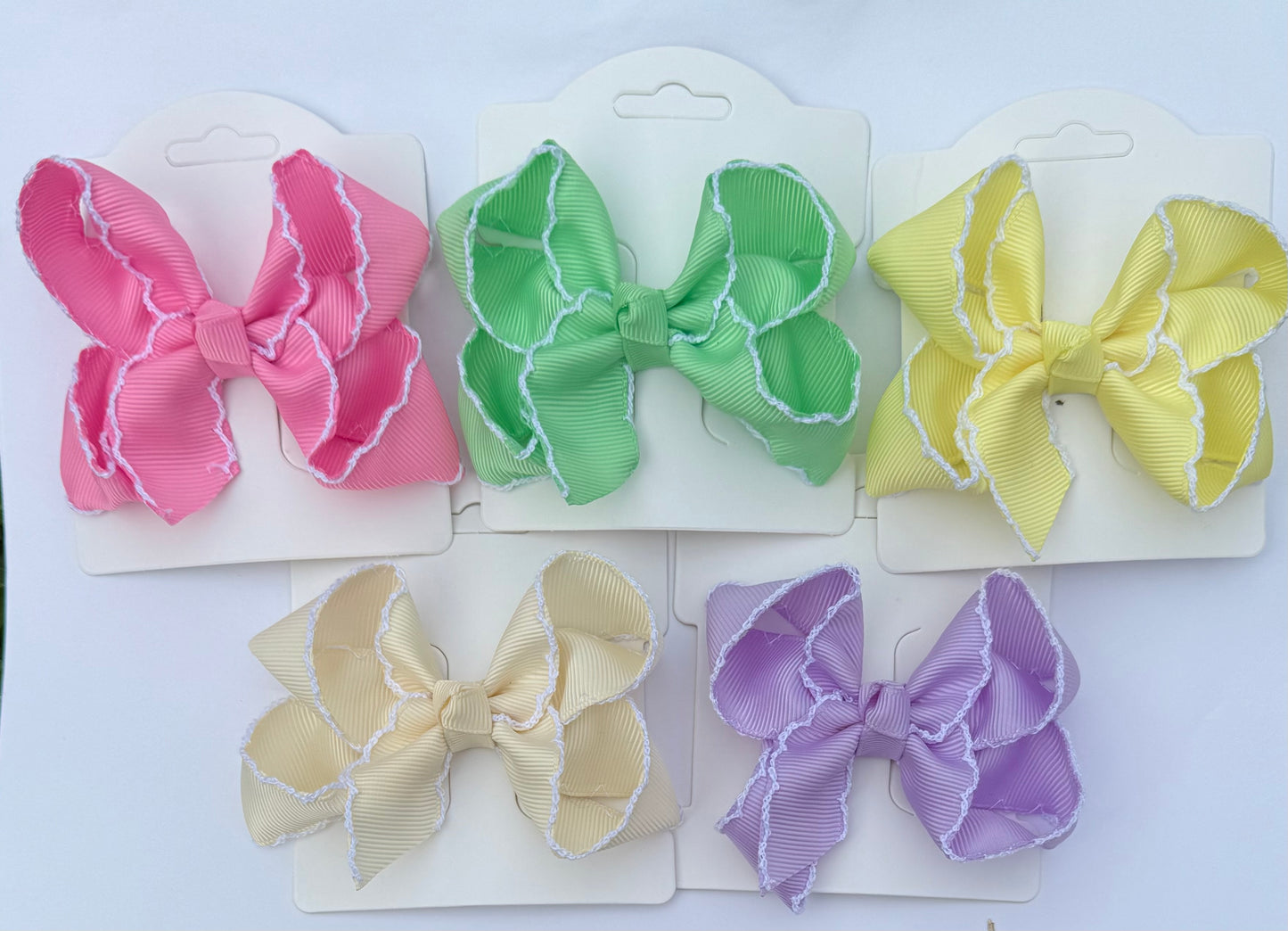 Teeny-Tiny Fun Solid Hair Bows (3in)
