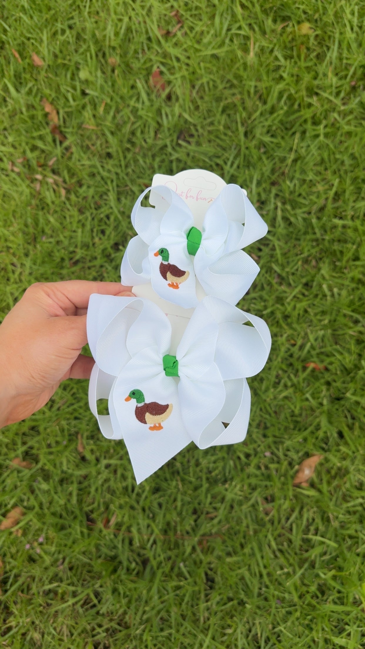 Mallard Duck Hair Bow