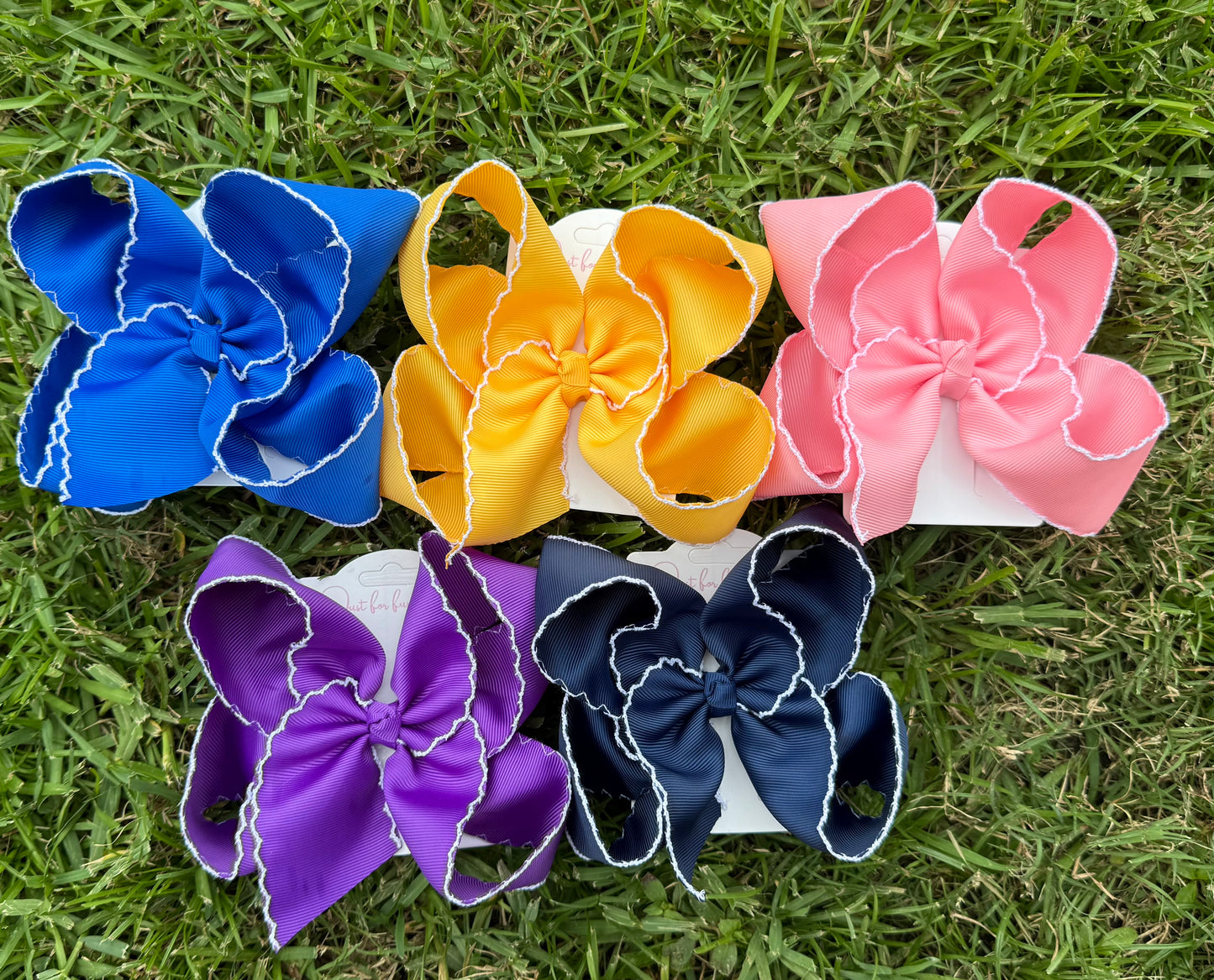 Fun Size Solid Hair Bows (5in)