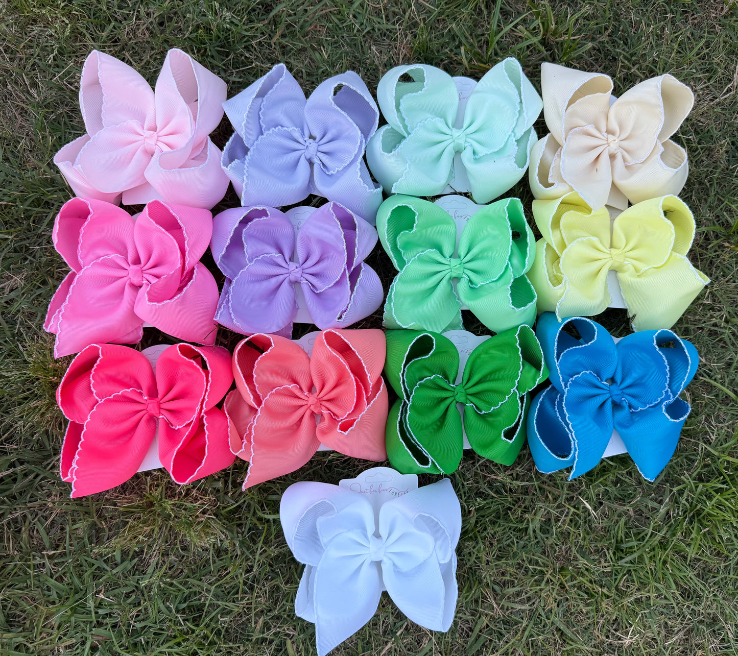 Fun Size Solid Hair Bows (5in)
