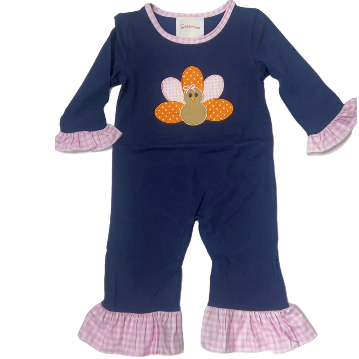 Turkey Girl Romper