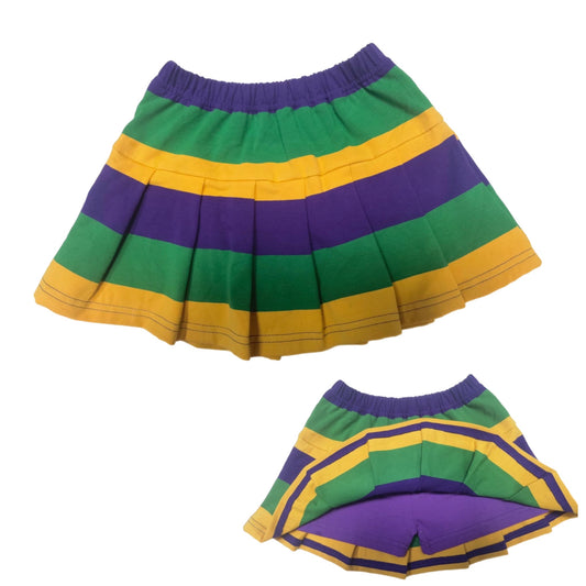 Mardi Gras Skort