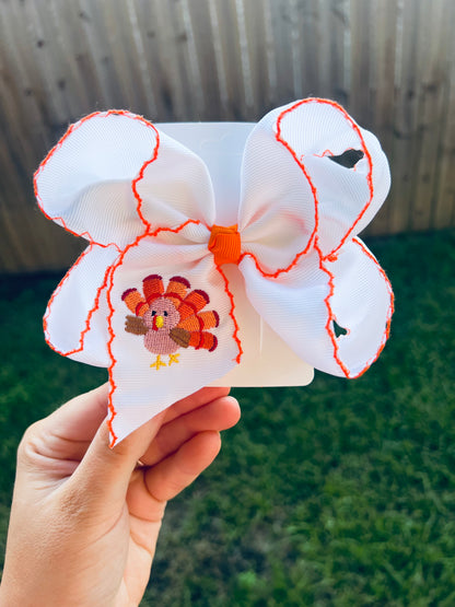 Traditional Turkey Hair Bow