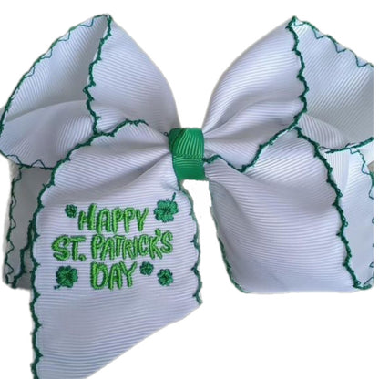 Happy St. Patrick’s Day Hair Bow