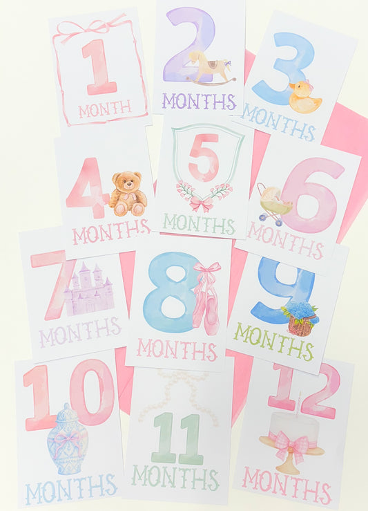 Tiny Timeless Milestone Cards
