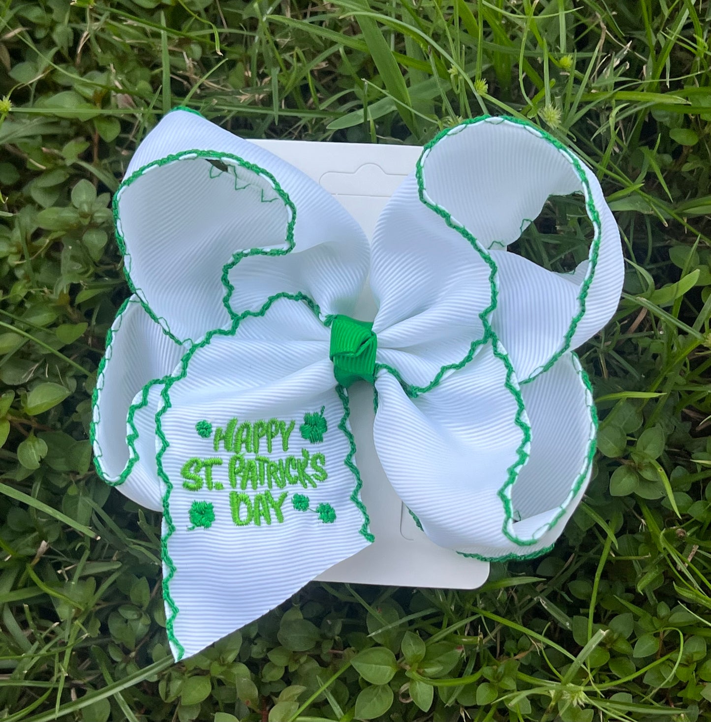 Happy St. Patrick’s Day Hair Bow