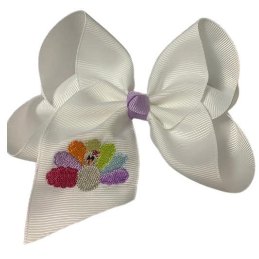 Turkey Hair Bow