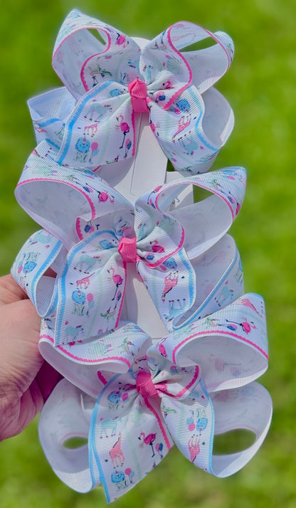 Safari Birthday Bow