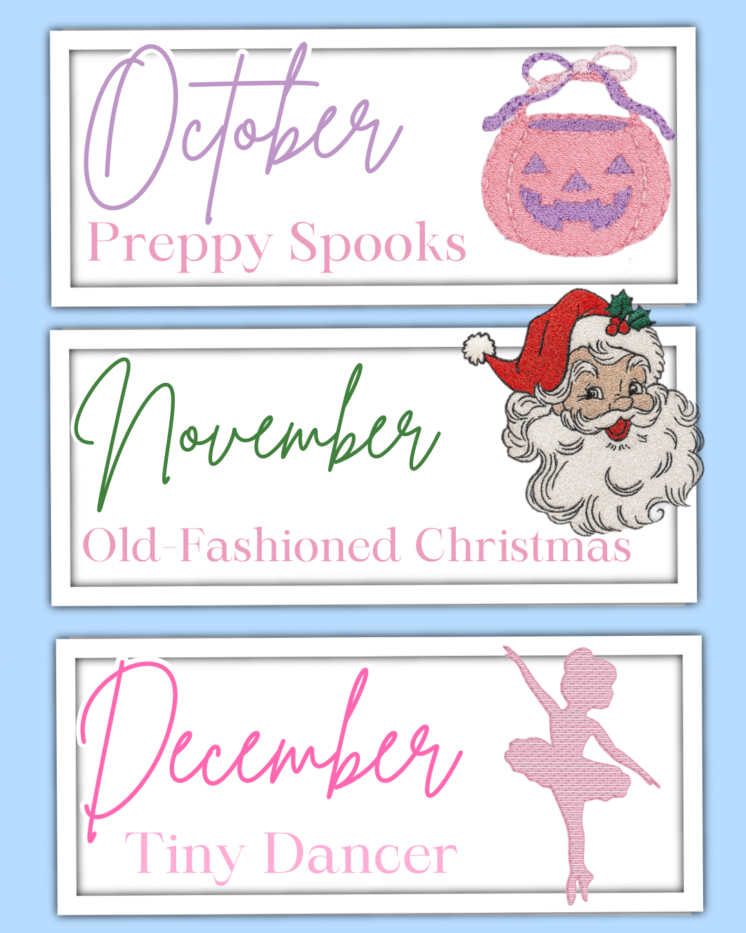 Monthly Bow Box