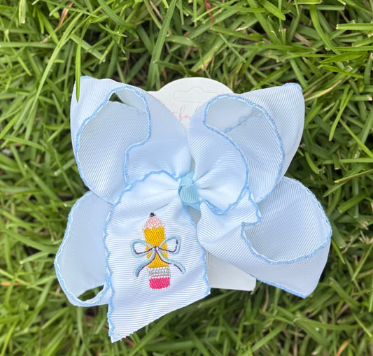 Pretty Pencil Moonstitch Bow