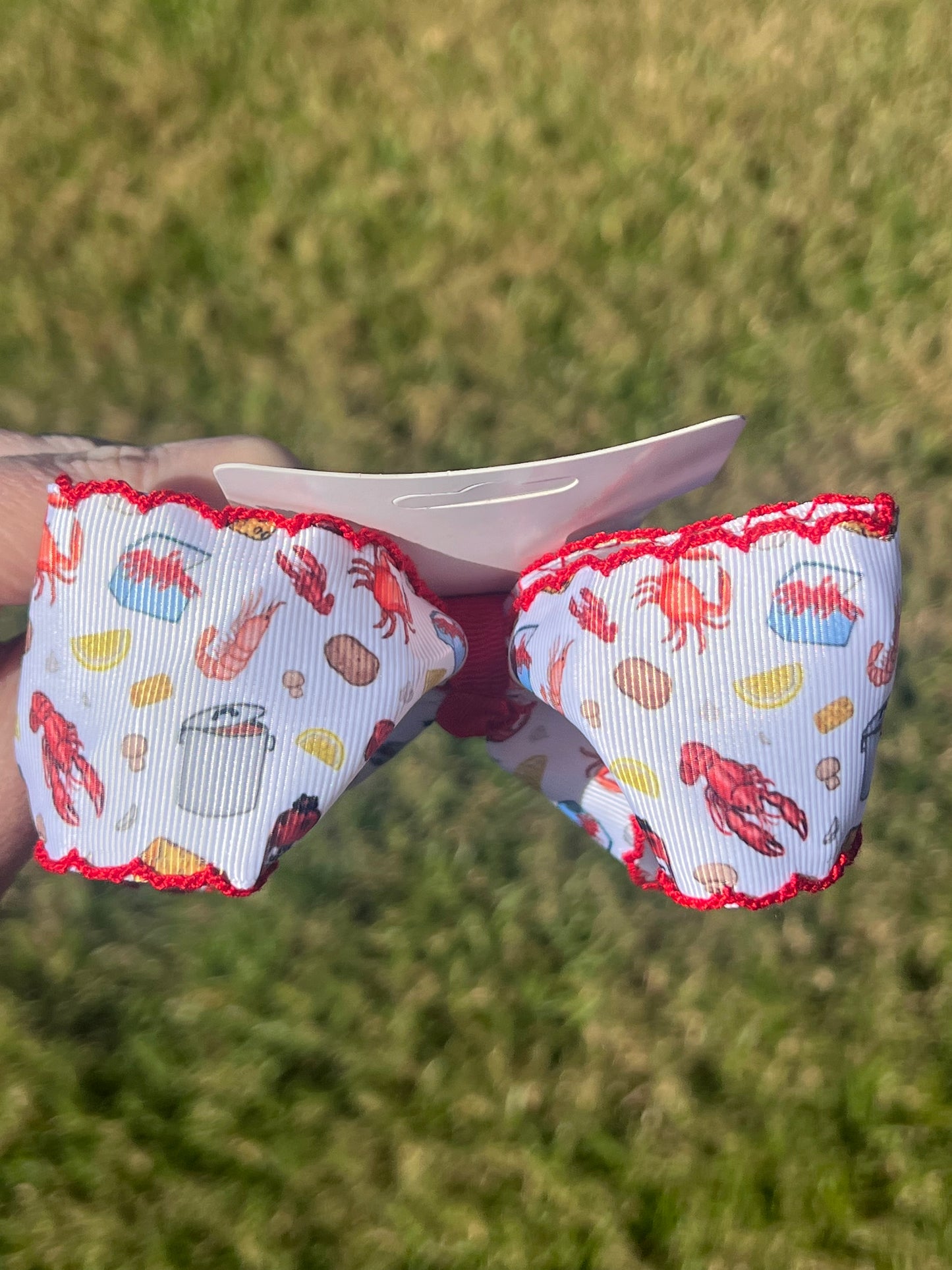 Seafood Boil Hair Bow