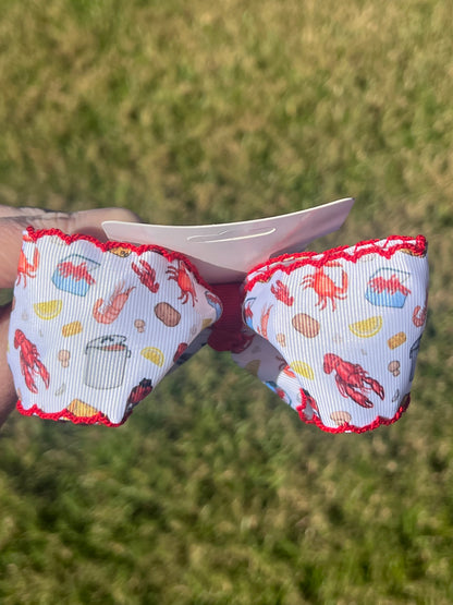 Seafood Boil Hair Bow