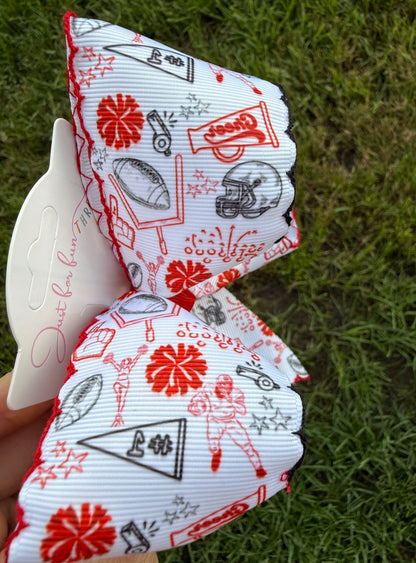 Stadium Style Moonstitch Hair Bows