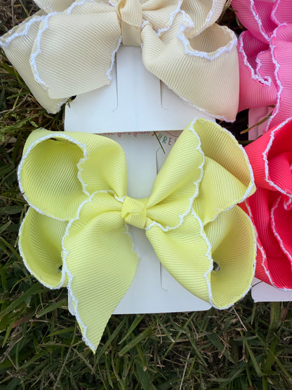 Teeny-Tiny Fun Solid Hair Bows (3in)