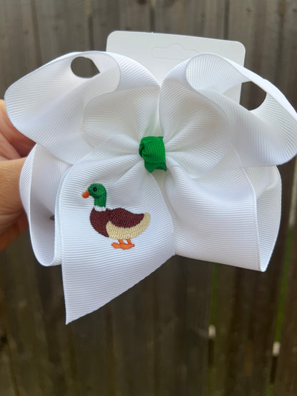 Mallard Duck Hair Bow