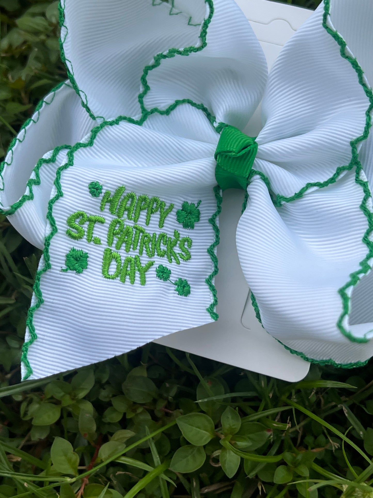 Happy St. Patrick’s Day Hair Bow