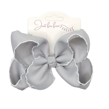 Tiny Fun Solid Hair Bows (4in)