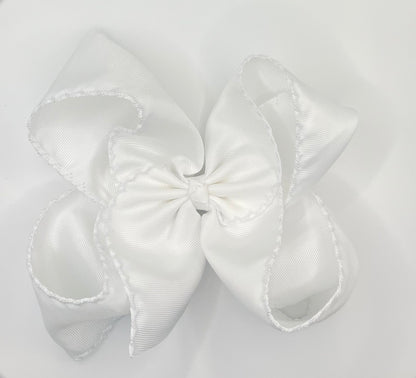 Fun Size Moonstitch Hair Bows (5in)