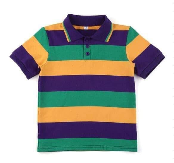 Mardi Gras Polo Shirt