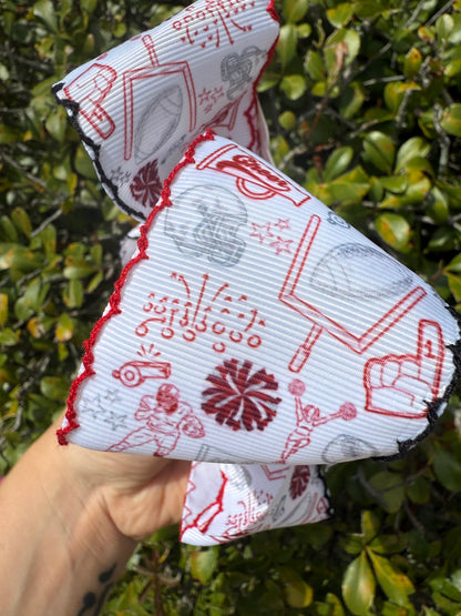 Stadium Style Moonstitch Hair Bows