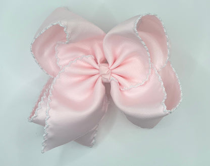 Extra Fun Moonstitch Hair Bows (6in)