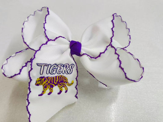 Tiger Stripe Hair Bow