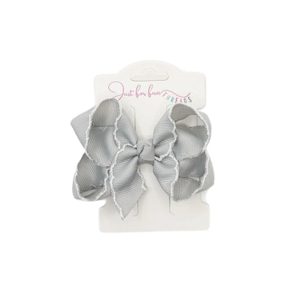 Teeny-Tiny Fun Solid Hair Bows (3in)