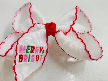 Merry & Bright Hair Bow