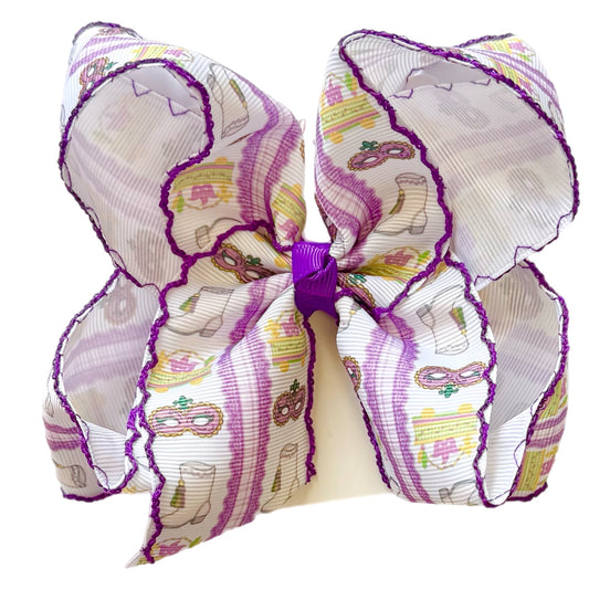 Parade Route Moonstitch Bow