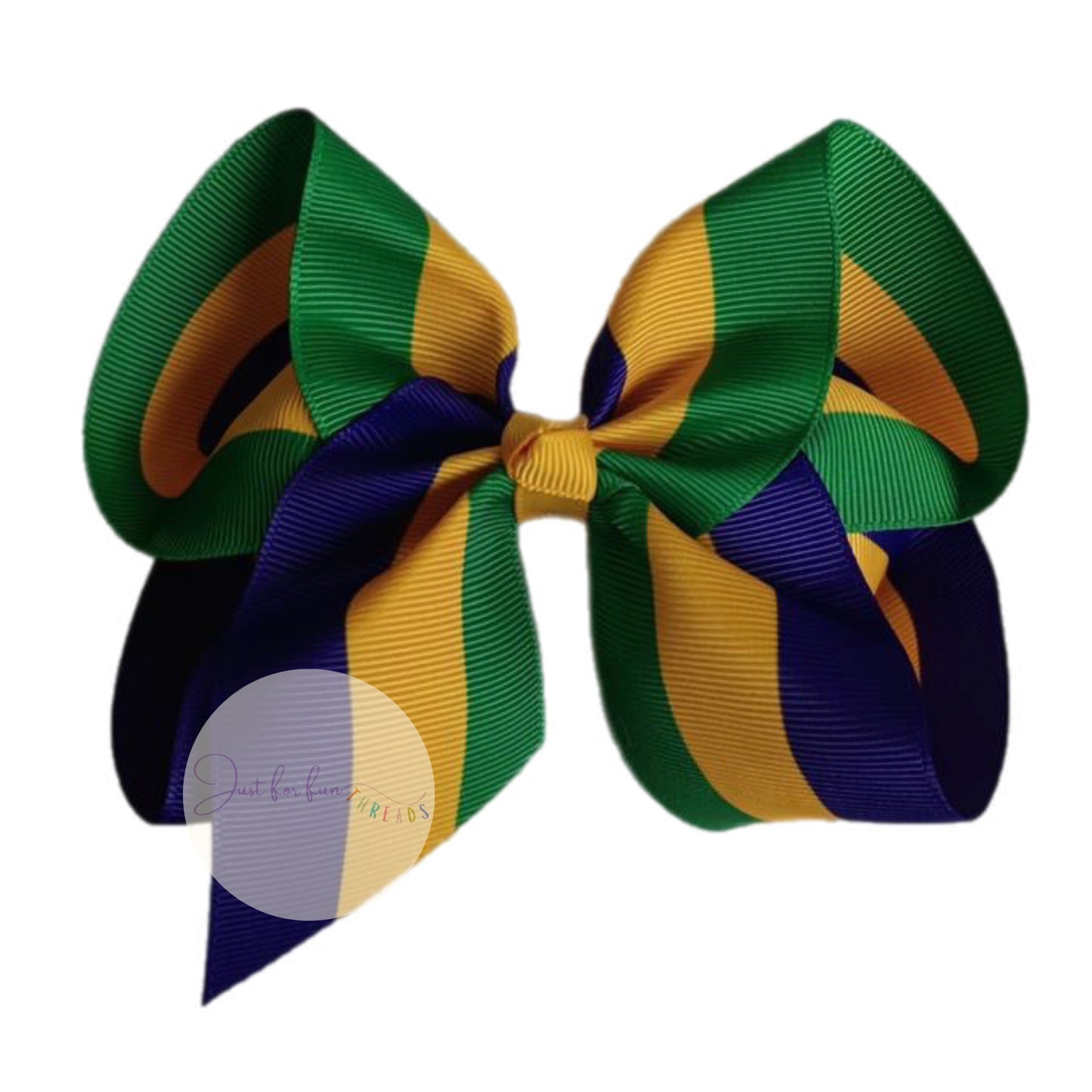 Mardi Gras Mambo Hair Bow